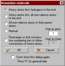 Renumbering