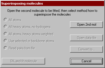 Superimpose dialog